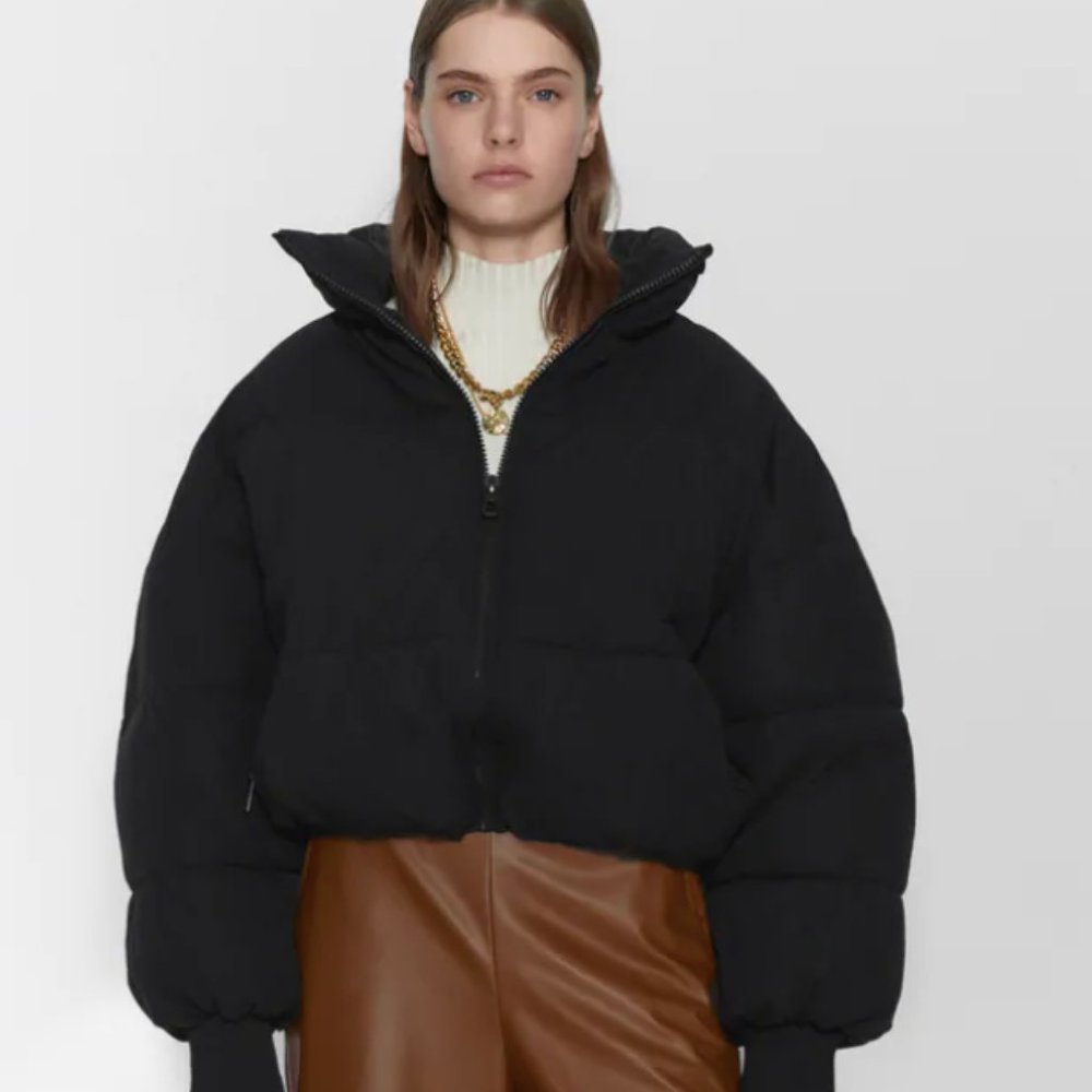 Zara Oversized Puffer Jacket